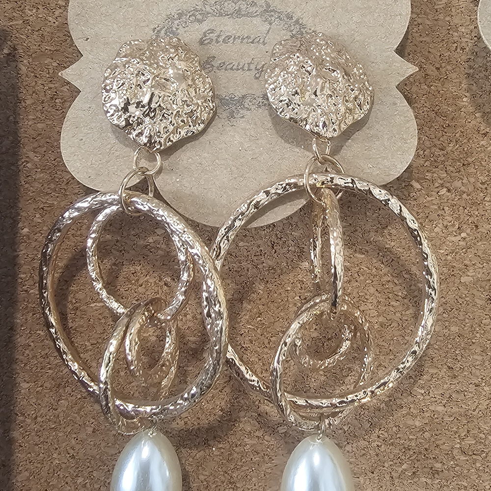 Gold Dangle Earrings